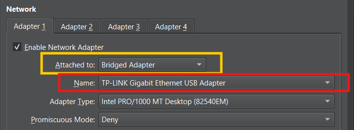 Virtual machine settings home